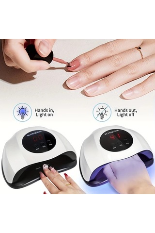 Willowhaven Profesyonel Auroramuse Led Tırnak Lambası Pembe Akıllı Sensörlü Hızlı Jel Kurutucu Usb Dijital Zamanlayıcı Salon Ev Kullanımı