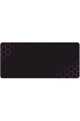 Cbtx 400x1000x3mm Kaymaz Kauçuk Mouse Pad Şık Petek Desenli Masaüstü Mat - Stil 17