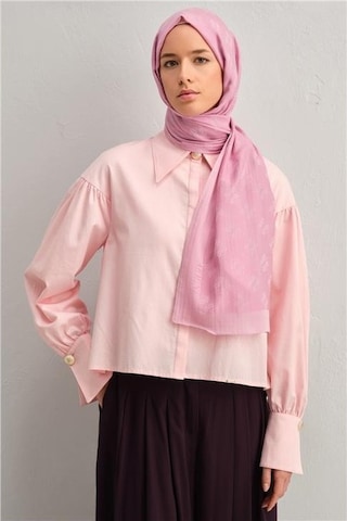 Armine Tensel Ipek Şal 1 32110 Pembe