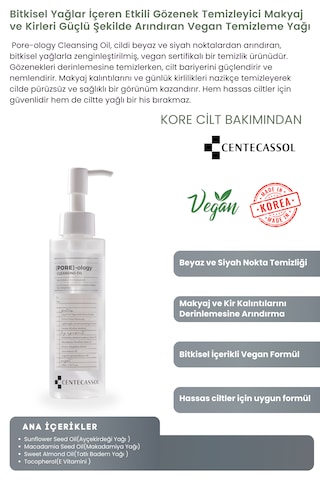 Centecassol Pore-Ology Cleansing Oil 150 ML