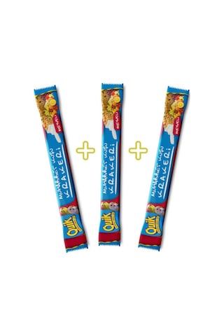 Quik Meyveli Kraker 3'lü