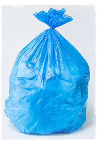 Çöp Torbası Battal Boy 10'lu X 5 Rulo Mavi Çöp Poşeti 75x90 Cm