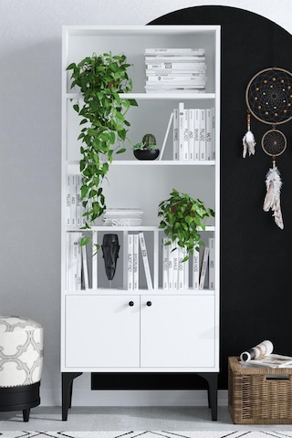 Decormet Spica Kitaplık Dec0024 Çok Renkli