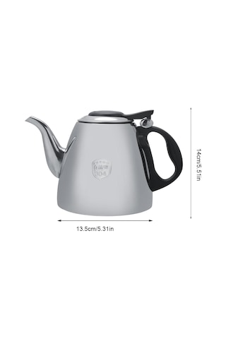 Ocak Üstü Çaydanlıklar,çaydanlık Ocak Üstü,1.2l 1.5l Paslanmaz Çelik Ocak Üstü Çaydanlık Çay Kahve Potu Su Isıtıcısı Isıya Dayanıklı Sap 1.2l