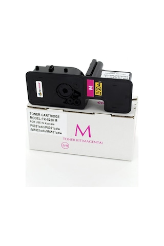Tonerturk Kyocera Mita Tk-5220 Kırmızı Uyumlu Toner / Ecosys P5021 / M5521