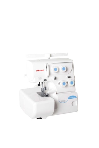 Janome E1015 Joy Of Sewing Dikiş Makinesi Yeşil Ve 8002d Overlok Makinesi Paketi