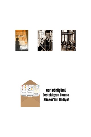 Aklımda Hep Sen Midi Boy + Konuştuğumuz Gibi Uzaklara + Çok Güldük, Ağlamayalım + Okuma Sticker'ları