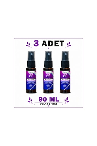 Nirvana Delay Sprey 3 x 90 ML