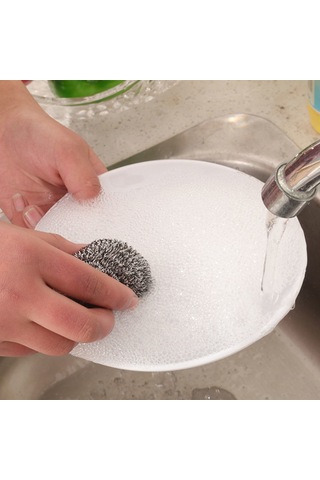 Padalink 12 Adet Paslanmaz Çelik Fırça, Dayanıklı Malzeme İle Mutfak Temizliği İçin İdeal Seçim Diğer