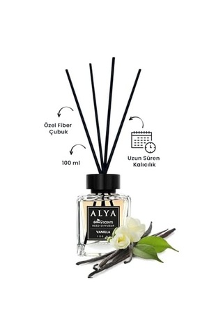 Alya Nature's Scents Vanilla Bambu Çubuklu Oda Kokusu - Vanilya Kokusu Abundance Prosperity