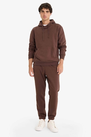 Defacto Regular Fit Beli Bağcıklı Cepli Paçası Lastikli Şardonlu Basic Düz Jogger Eşofman Altı E6326ax25aubn539 Kahve-bn539
