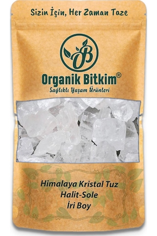 Organik Bitkim Halit Sole Himalaya Tuz Kristal 2000 G