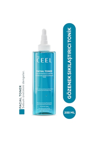 The Ceel Gözenek Sıkılaştırıcı ve Leke Karşıtı Glikolik Asitli Tonik, Mayıs Papatyası Özlü 200 ml