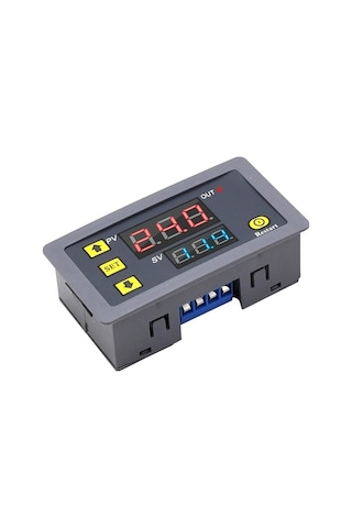 T3230 220v 20a Programlanabilir Dijital Led Ekranlı Zamanlayıcı Gecikme Rölesi - Döngüsel Zaman Ayarlı Kontrol Kartı