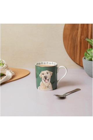 Mikasa Fine China 280 Ml Düz Taraflı Kupa Labrador Yeşil