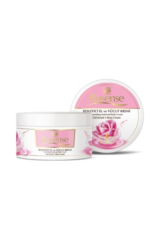 Rosense Gül Özlü Besleyici El ve Vücut Kremi 250 ML