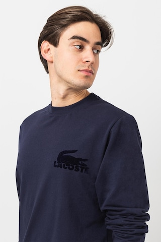 Lacoste Erkek Sweatshırt Sh7477-00-423 Lacivert