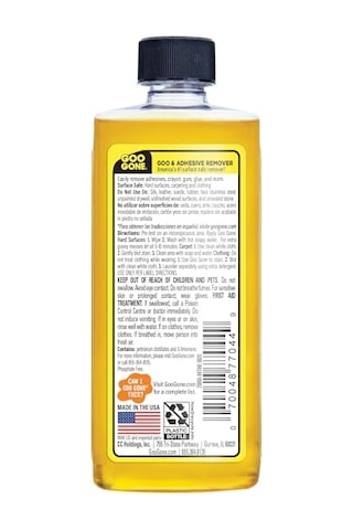 Yapışkan Sökücü - 4 Ons - Yüzey Güvenli Yapışkan Sökücü Etiketleri Çıkartmaları Çıkartmaları Kalıntı Bant Çiğneme Gres Katran