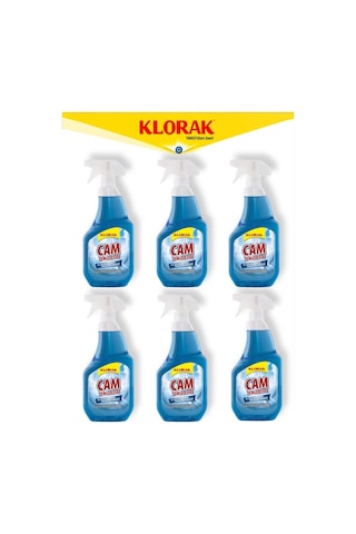 Cam Temizleyici 925 Ml 6 Adet