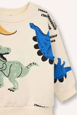 Defacto Dinozor Desenli Sweatshirt Erkek Bebek G8041a526sper135 Ekru-er135