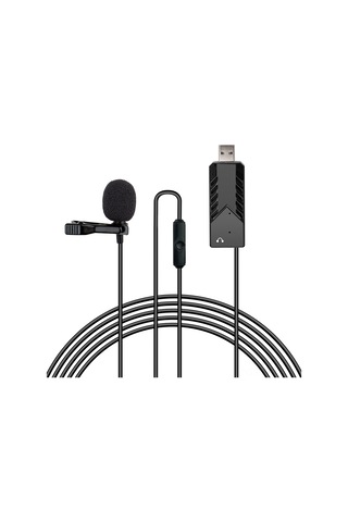 Neevoyu Usb Mikrofon Klipli, Kartiyoid Yönlendirme, Ses Kartı İçeren, Gürültü Engelleme, Pc/mac Uyumlu, Canlı Yayın/dublaj İçin Plug & Play