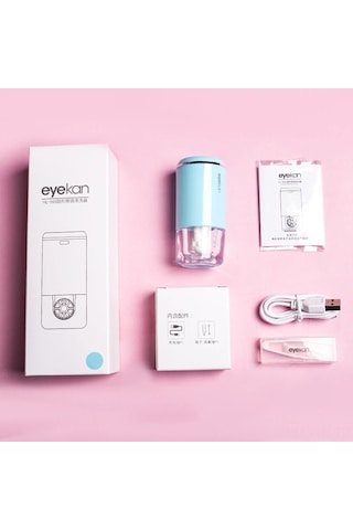 Symbee Plastik Ultrasonik Lens Temizleyici - Otomatik Kullanim, 3 Dakika Temizleme Süresi, Göz Lensleri Ve Mücevherler İçin Pembe