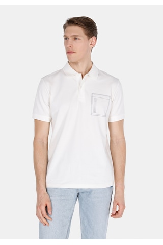Colin's Colins Regular Fit Polo Yaka Düz Erkek Beyaz Kısa Kol Tişört Cl1073741 Q1.v2 Ofw Beyaz