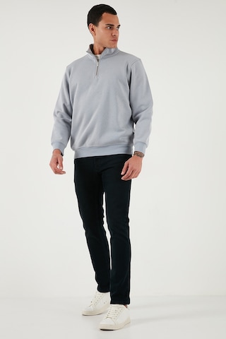 Buratti Pamuklu Normal Bel Regular Fit Boru Paça Jeans Erkek Kot Pantolon 2211C05Parma Koyu Lacivert