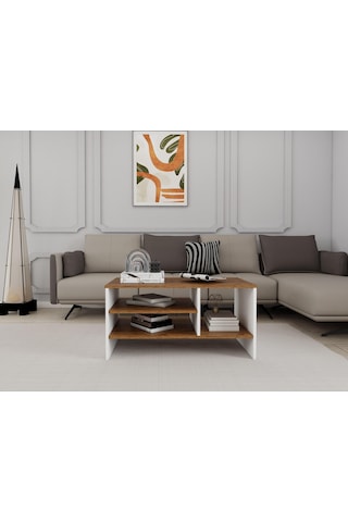 Nemrut Orta Sehpa Amalfi-beyaz