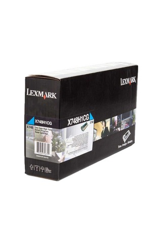 Lexmark X748-X748H1Cg Mavi Toner Yüksek Kapasiteli