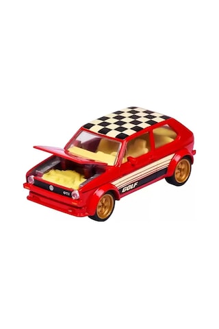 Majorette Volkswagen Deluxe Cars - Golf Mk 1 Red