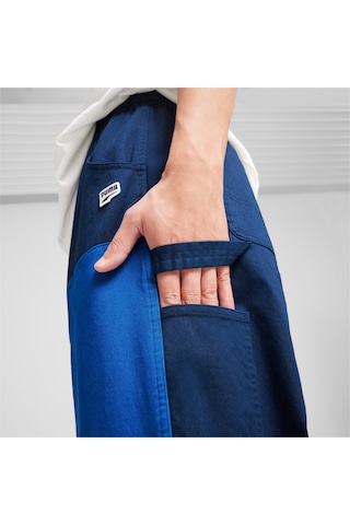 Puma Downtown Çift Diz Pantolon 624368 14 Mavi