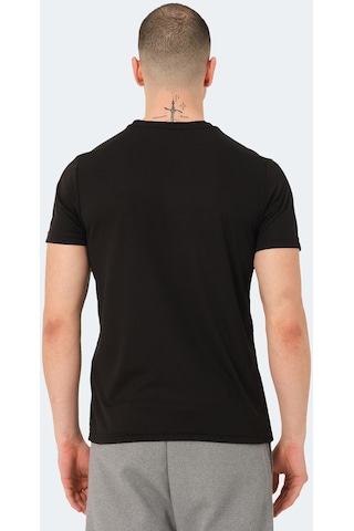 Slazenger READ IN Erkek  Siyah Tişört