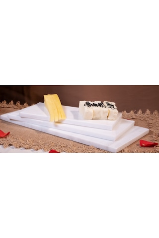 Mermer Peynir Standı /servis /sunum Beyaz