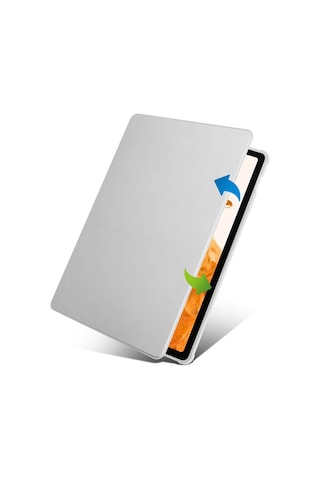 Galaxy Tab S9 Plus Kılıf Uyumlu Zore Termik Kalem Bölmeli Dönebilen Standlı Kılıf-siyah Tablet Kılıfı