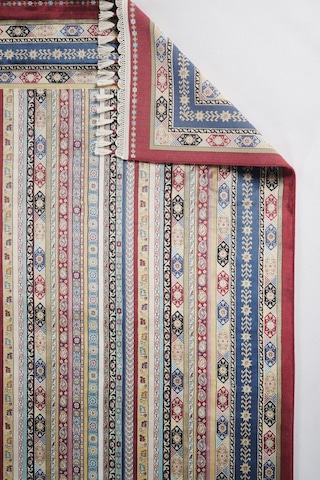 Apex Halı Bruj Bambu Viscon Halı 8741bu Bordo Renkli