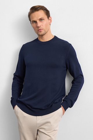 Back And Bond Lacivert Regular Fit Triko Kazak