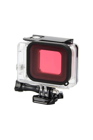 Gopro Hero 5 Sanger Housing İçin Kırmızı Filtre