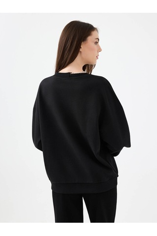 Loft Siyah Kadın Sweatshirt Lf2041676 Siyah