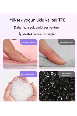Erkek Ve Kadın Zindeliğinki Mor Yoga Mor