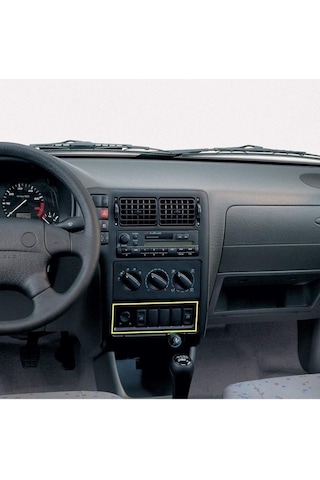 Polo Classic Torpido Ön Konsol Cam Düğme Yuvası Çerçeve 1996-99