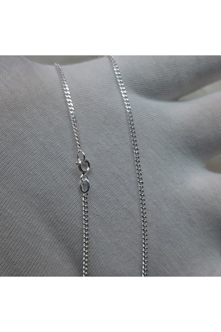 Bir Gümüş Aşkı 925 Ayar Gümüş 2 MM Gurmet Model Erkek Zincir Kolye