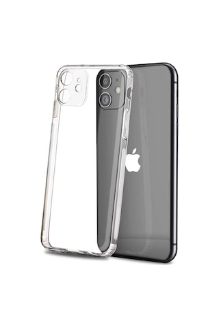 Apple Uyumlu iPhone 11 Pro Max Kamera Korumalı Şeffaf Silikon Kılıf