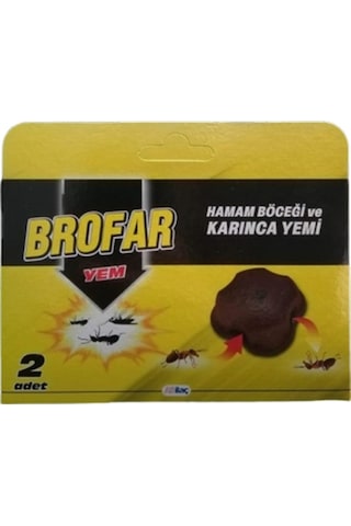 Brofar Hamam Böceği ve Karınca Yemi 2'li