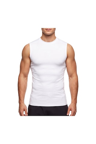 Musclecloth Tech Kolsuz T-shirt Beyaz