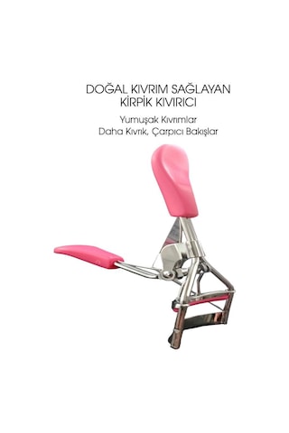 Doğal Kıvrım Sağlayan Kirpik Kıvırıcı