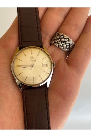 Tissot Visodate 35 mm Deri Kordon Erkek Kol Saati 2. El