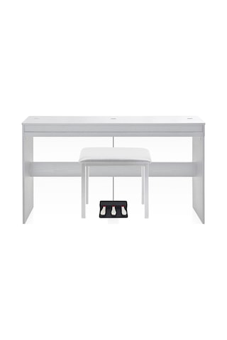 Jwin Sdp-92p Tuş Hassasiyetli 88 Tuşlu Kapaklı Dijital Piyano + Tabure Ve 3'lü Pedal - Beyaz