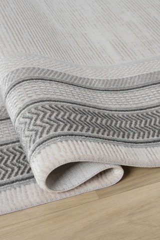 Zen Antrasit Halı Akrilik Halı Yumuşak Dokulu Salon Oturma Odası Yatak Odası Halısı 7002 Antrasit