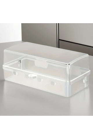 Fastbuy Yüksek Kalite Şeffaf Beyaz Elektrik Kutusu - 6 Priz Deliği - Dış Mekan Uygun